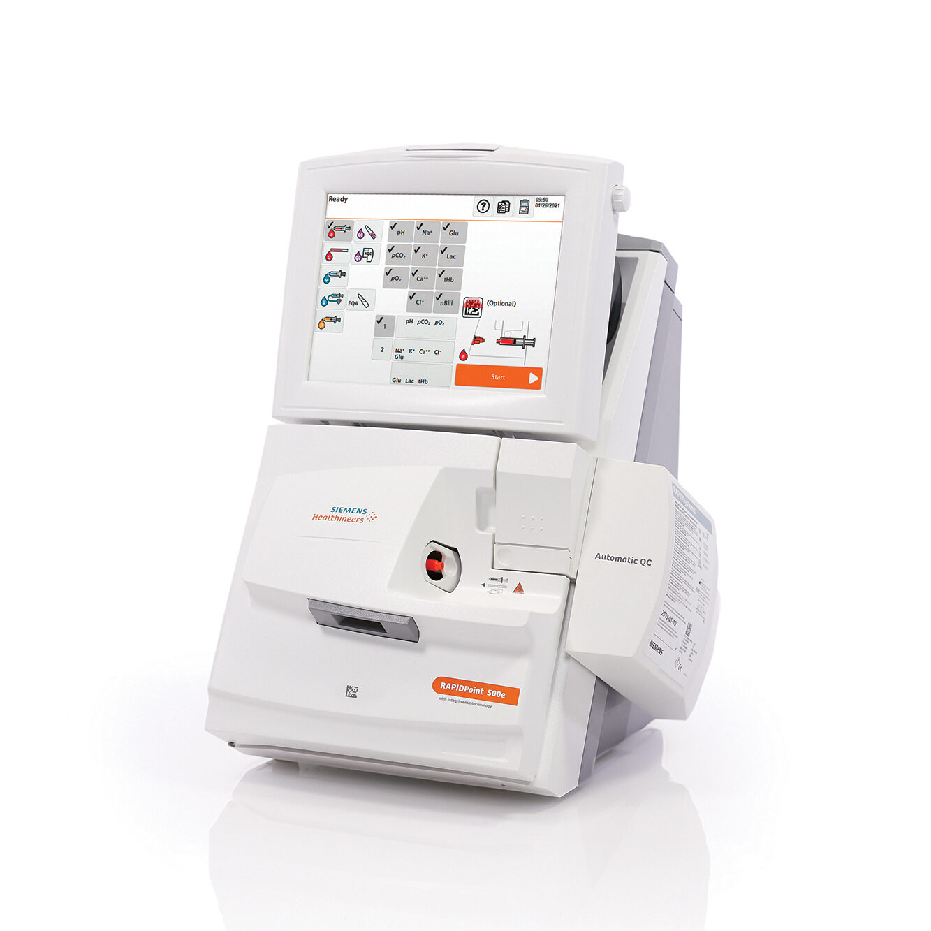 Аналізатор RAPIDPoint 500е (RP500e) показників газового складу, електролітів, метаболітів та СО-оксиметричних показників крові
